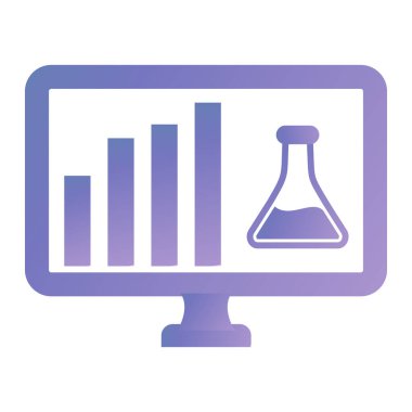 Analiz et. Web simgesi basit tasarım