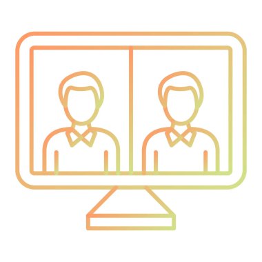 iş insanları ikon vektör illüstrasyon tasarımı