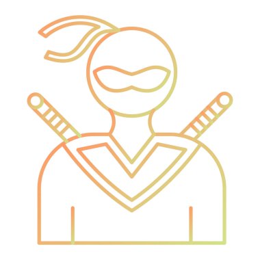 Şapkalı ve eldivenli adam vektör çizimi