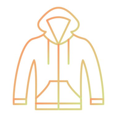 jacket icon on white background. vector illustration