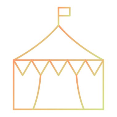 carnival vector icon. flat style illustration. eps 10