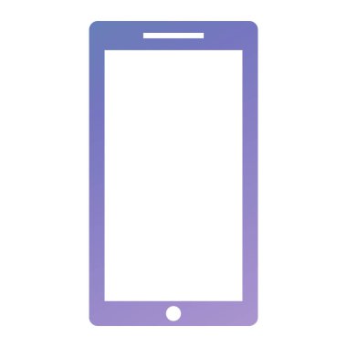 Akıllı telefon. Web simgesi basit tasarım