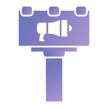 hand holding megaphone icon. cartoon illustration of old trumpet vector icons for web