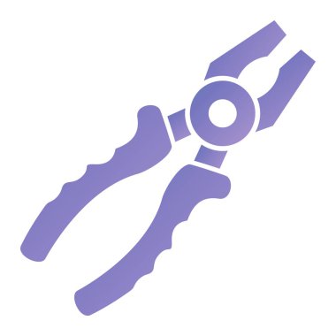 Modern oto tamir simgesinin vektör illüstrasyonu