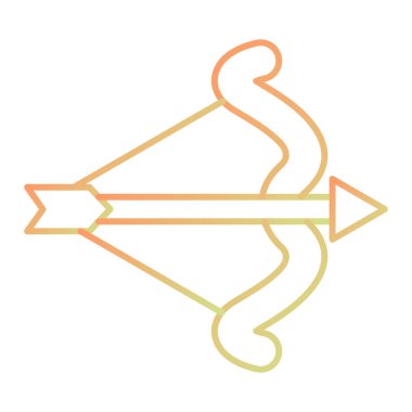 ok simgesinin vektör illüstrasyonu