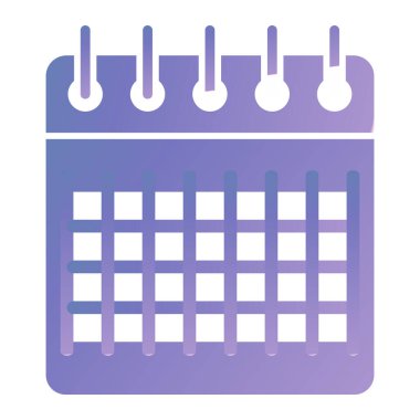 Takvim simgesi vektör illüstrasyon tasarımı