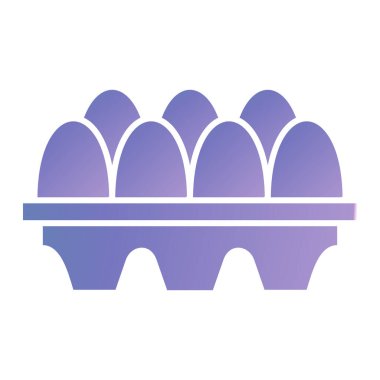 Yumurta ikonu vektörü. İnce çizgi işareti. izole edilmiş sınır sembolü çizimi