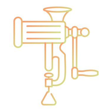 Modern oto tamir simgesinin vektör illüstrasyonu