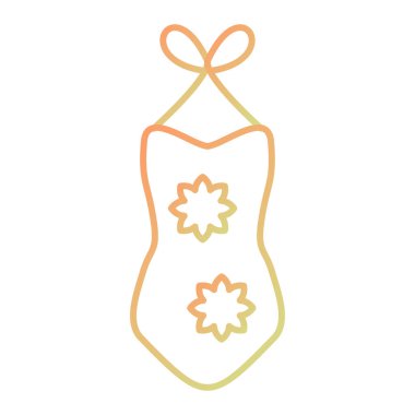 Noel çorap simgesinin üzerine beyaz arka plan, vektör çizim