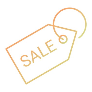 Fiyat etiketi vektör illüstrasyonu