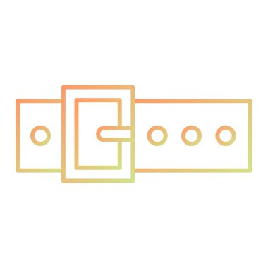 Kemer simgesinin vektör illüstrasyonu