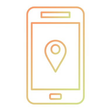 GPS konumu. Basit tasarım