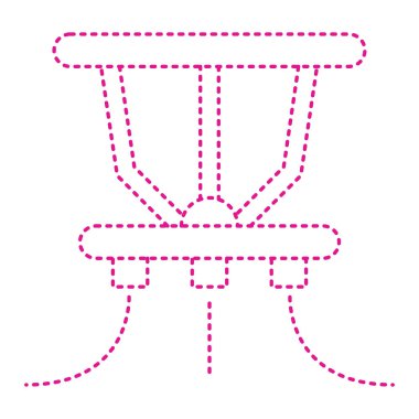 Modern b 'nin vektör illüstrasyonu eksik simgesi