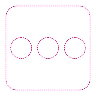 vector illustration of a frame of purple and white rectangle