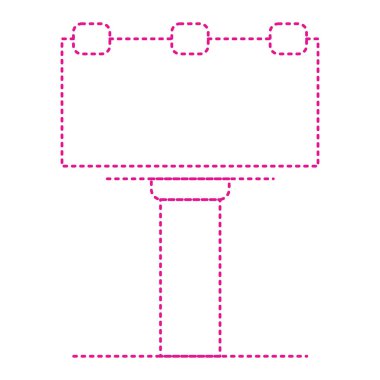 dotted line icon for your project