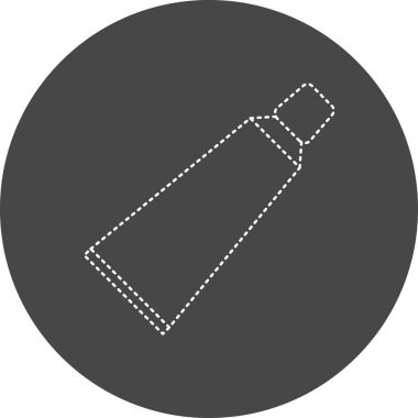 Diş macunu. Web simgesi basit tasarım