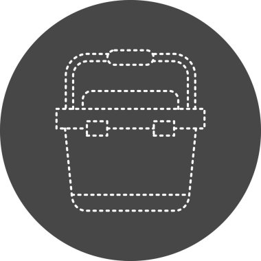 Tablo simgesinin vektör illüstrasyonu 