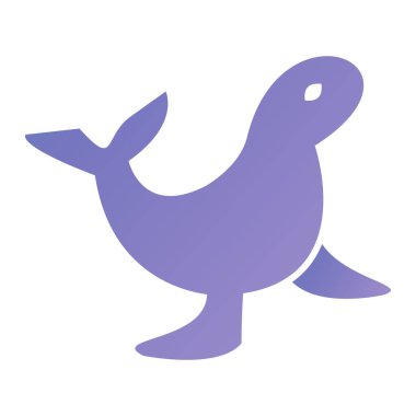 kuş simgesi vektör illüstrasyonu