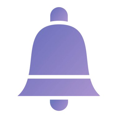 Zil. Web simgesi basit illüstrasyon