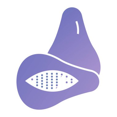 Çizgi film simgesinin vektör çizimi