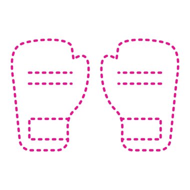 vector illustration of thin modern icon isolated on background