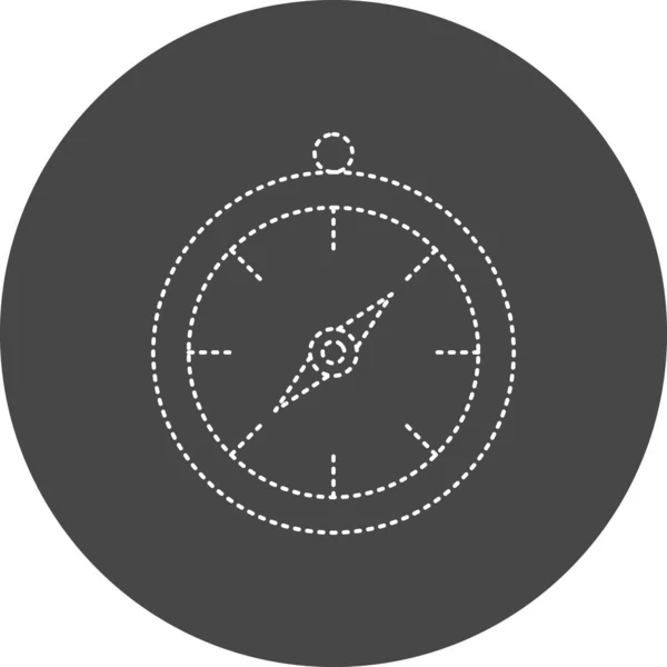 Vector Compass Icon Trendy Style — Stock vektor