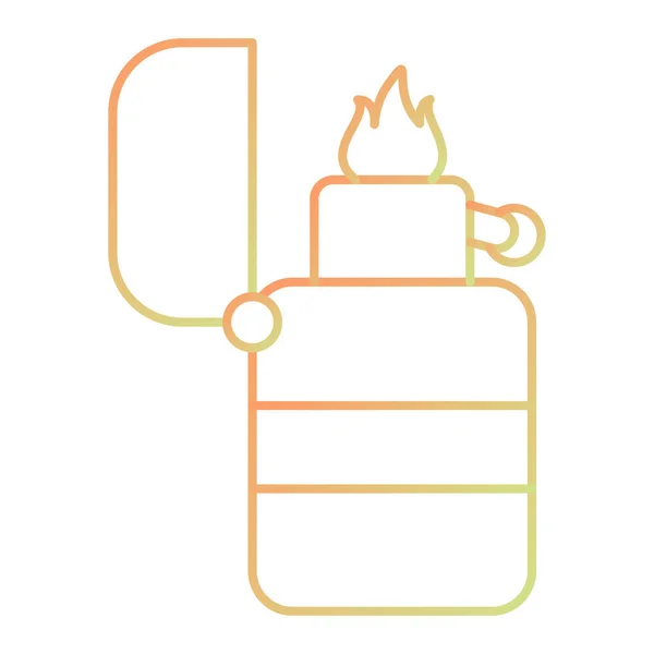 Lighter Web Simple Design Illustration — Stockvektor