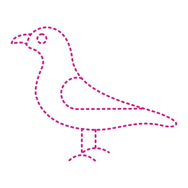 Bird Icon Outline Illustration Vector Symbol Web — Stock Vector
