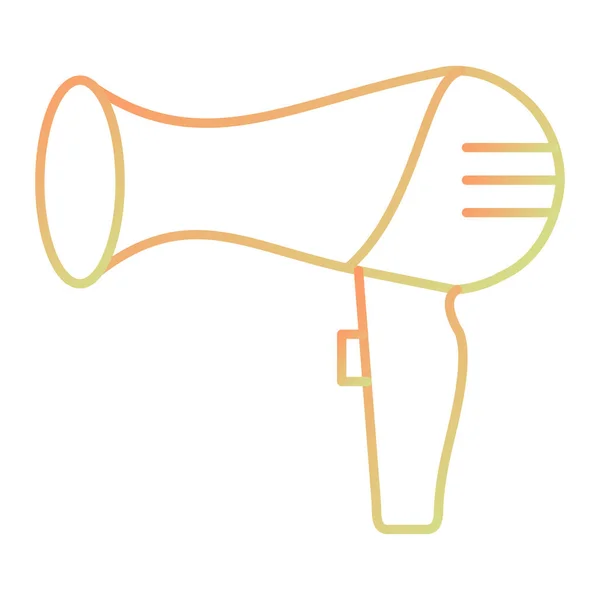 Hairdryer Icon Simple Illustration Hair Dryer Vector Icon — Stockvector