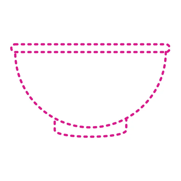 Purple Kitchen Towel Icon Isolated White Background Vector Illustration —  Vetores de Stock