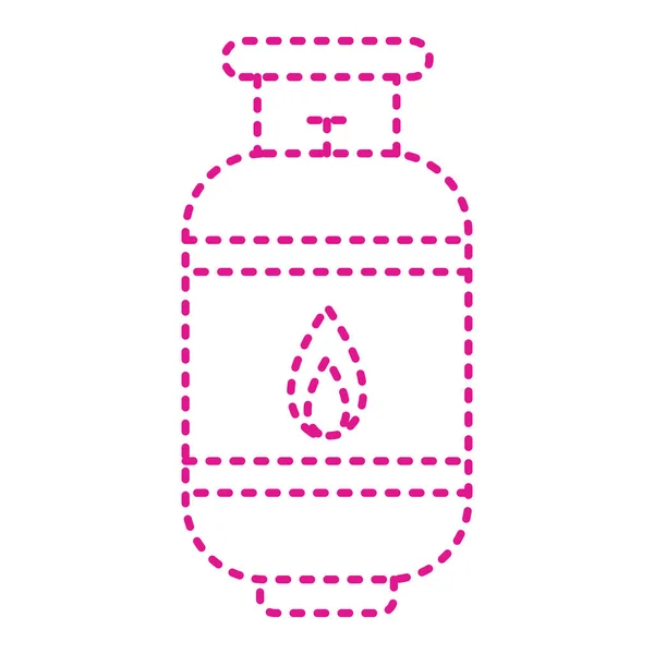 Purple Perfume Bottle Icon Isolated White Background Colorful Outline Concept — Stockvektor