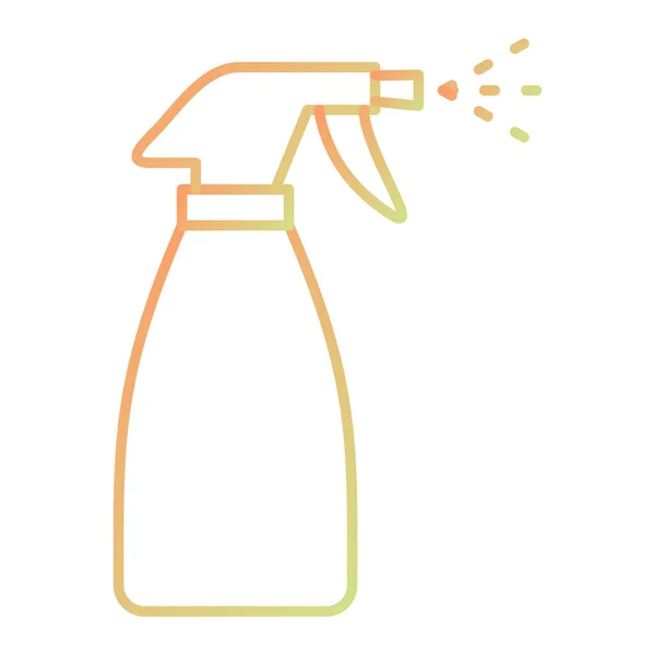 Cleaning Spray Bottle Icon Simple Illustration Liquid Soap Vector Icons — ストックベクタ