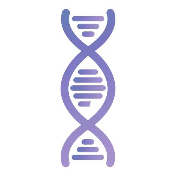 Dna Molecule Icon Simple Illustration Genetic Science Vector Icons Web —  Vetores de Stock