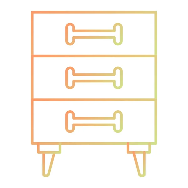 Abacus Vetor Ícone Ilustração Moderna — Vetor de Stock