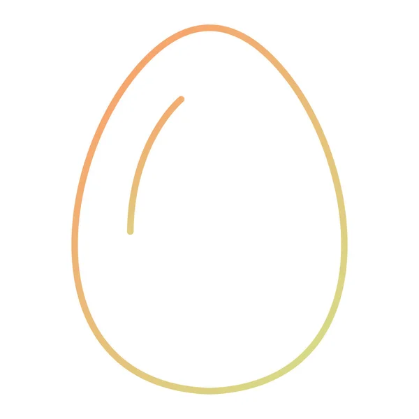 Εικόνα Αυγού Επίπεδη Απεικόνιση Εικονίδια Διάνυσμα Κοτόπουλου Για Διαδίκτυο — Διανυσματικό Αρχείο