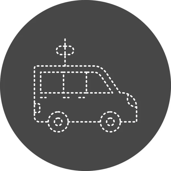 Toy Car Web Icon Simple Design — Image vectorielle