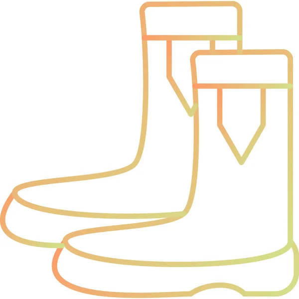 Socken Web Symbol Einfache Illustration — Stockvektor