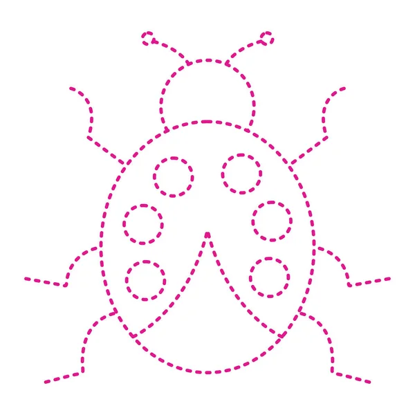 Bee Insect Icon Vector Illustration Design — Vetor de Stock