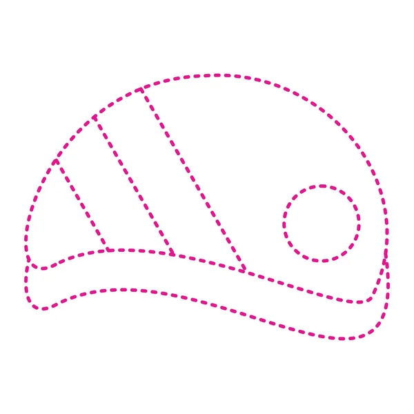 Baseball Hat Iconvector Symbol Web — Stockový vektor