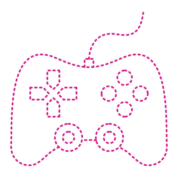 Drone Controller Icon Outline Illustration Joystick Vector Icons Web — Vetor de Stock