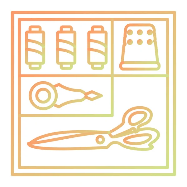 キッチンツールのベクトルアイコンのセット — ストックベクタ