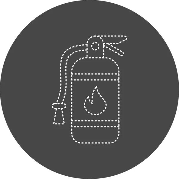 Fire Extinguisher Icon Your Project — ストックベクタ