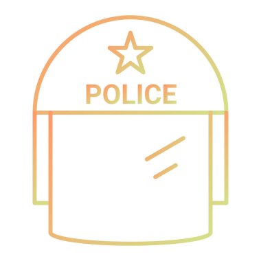 Bir bilet simgesinin vektör illüstrasyonu