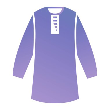 Gömlek ikonu. vektör illüstrasyonu