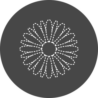 simple and beautiful illustration of flower with petals 