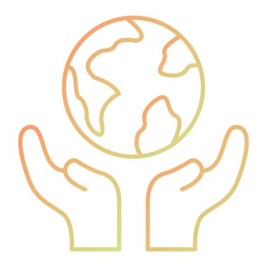 Dünya gezegen. Vektör çizim