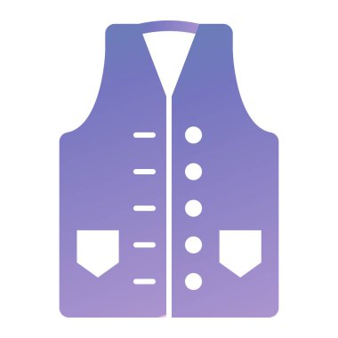 moda ceket vektör simgesi