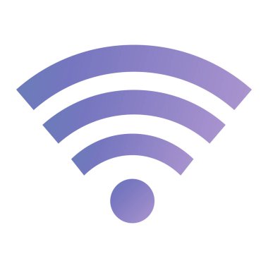 wifi simgesi vektör illüstrasyonu