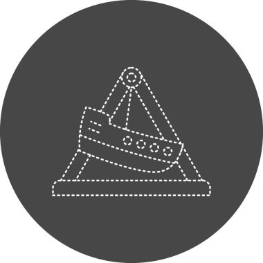 Modern b 'nin vektör illüstrasyonu eksik simgesi