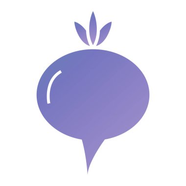 fresh beetroot icon vector illustration design